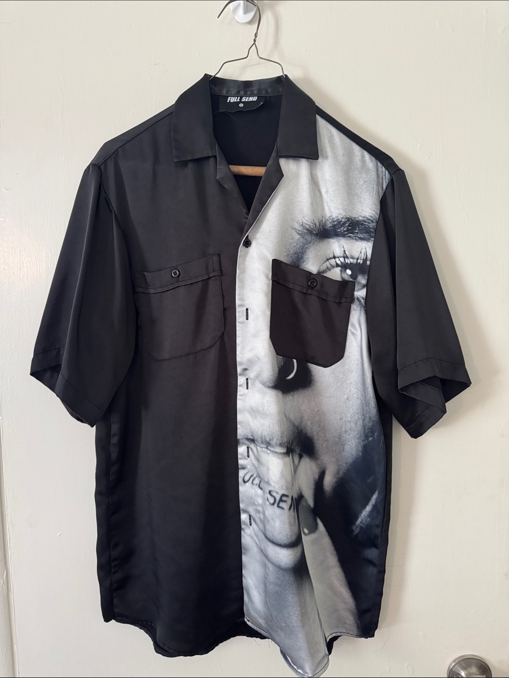 Full Send Silk Print shirt